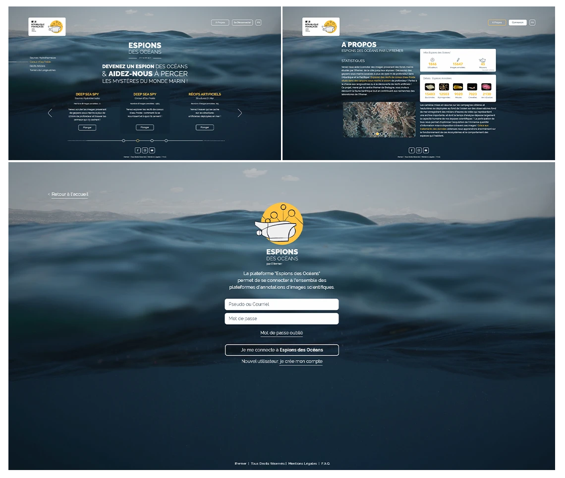 Nicolas-Roullet_Ifremer_Ocean-Spy_Espions-Oceans_interface-graphique Interface graphique annotations Martha Shore Spy Nicolas Roullet Ifremer Brest Rade Espions des côtes Ocean spy